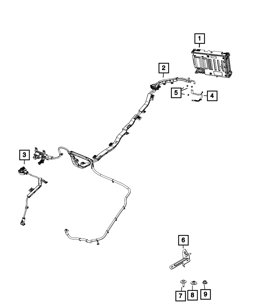 Battery Cable - Mopar (68333686AC)