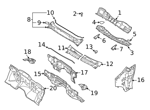 Cowl for 2008 Nissan Armada #0
