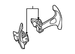 255496AV0A - Body: Steering Wheel Transmission Shift Control Switch for Infiniti Image