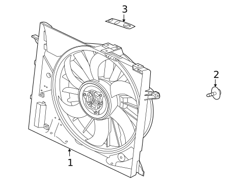 Cooling Fan for 2010 Jaguar XK #0