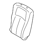 876701NF5A - Body: Seat Back Cover for Infiniti Image
