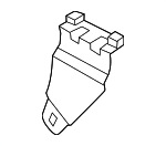 5C1880572A - Electrical: Passenger Air Bag Bracket for Volkswagen: Beetle Image
