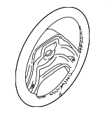 F77Z3600AA - Steering: Steering Wheel for Ford: Explorer, Ranger | Mercury: Mountaineer Image