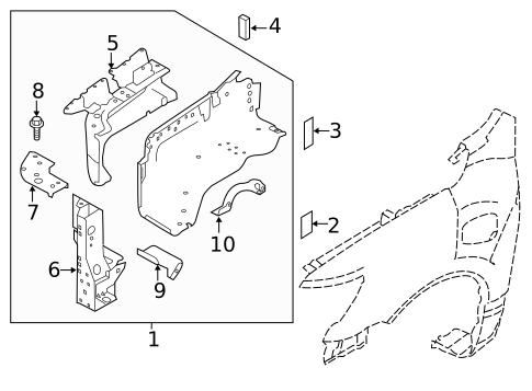 Inner Components for 2024 Nissan TITAN #0