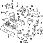 25661612 - Body: Lower Bracket for GM Image