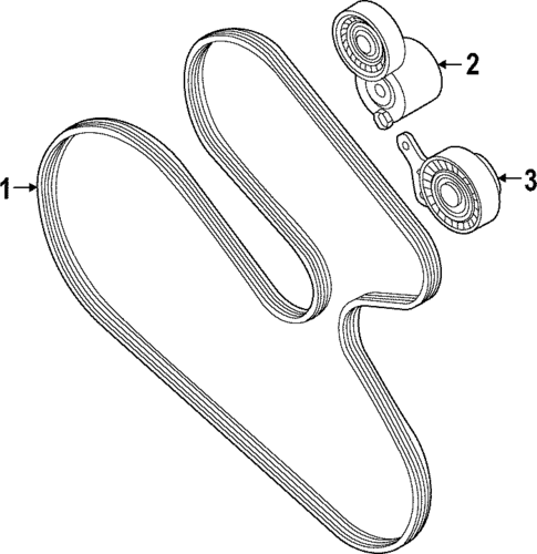 Belts & Pulleys for 2024 Audi RS3 #0