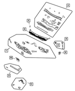 5155706AB - : Cowl Plenum Drain Tube Assembly for Chrysler: Sebring | Dodge: Avenger Image