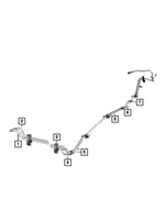 68019078AA - Fuel: Fuel And Brake Bundle Shield for Mopar Image