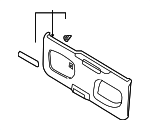 909007Z000 - Body: Gate Trim Panel for Nissan Image