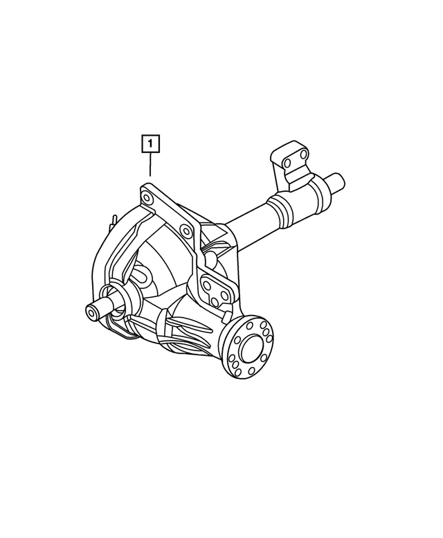 « 52070385AB – Front Suspension &amp; Drive : Avant, Réparation Essieu pour Mopar Image »