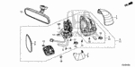 76220TR0A01 - Interior/Bumper: TUBE, CORRUGATE for Honda Image