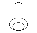 6036294AA - Electrical: Retractor Assembly Upper Bolt for Dodge: Durango Image