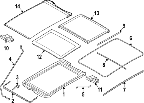 Glass Roof Panel for 2025 Mini Countryman #0