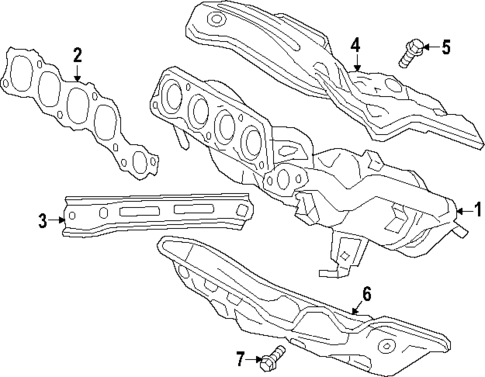Exhaust Manifold for 2025 Toyota Crown Signia #0