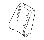 AN7Z5464416AA - Body: Seat Back Cushion Cover for Ford Image