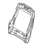 9E5Z5461018B - Body: Seat Back Frame for Ford Image
