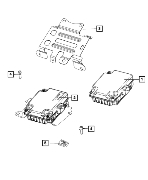 Keys, Modules and Engine Controllers for 2021 Jeep Wrangler #8