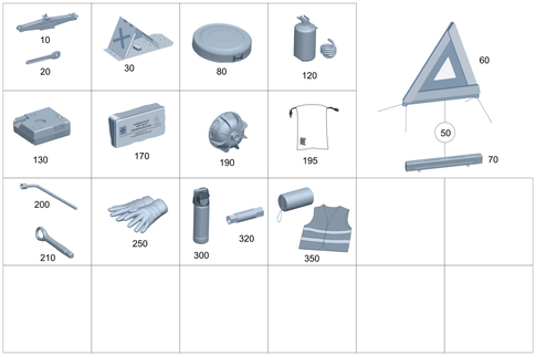 Tools and Accessories for 2021 Mercedes-Benz Maybach GLS600 #0