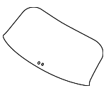 87111T6510 - : Lift Gate Glass for Hyundai Image