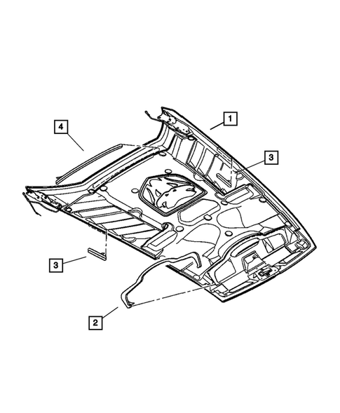 Hood and Hood Release for 2008 Dodge Viper #1