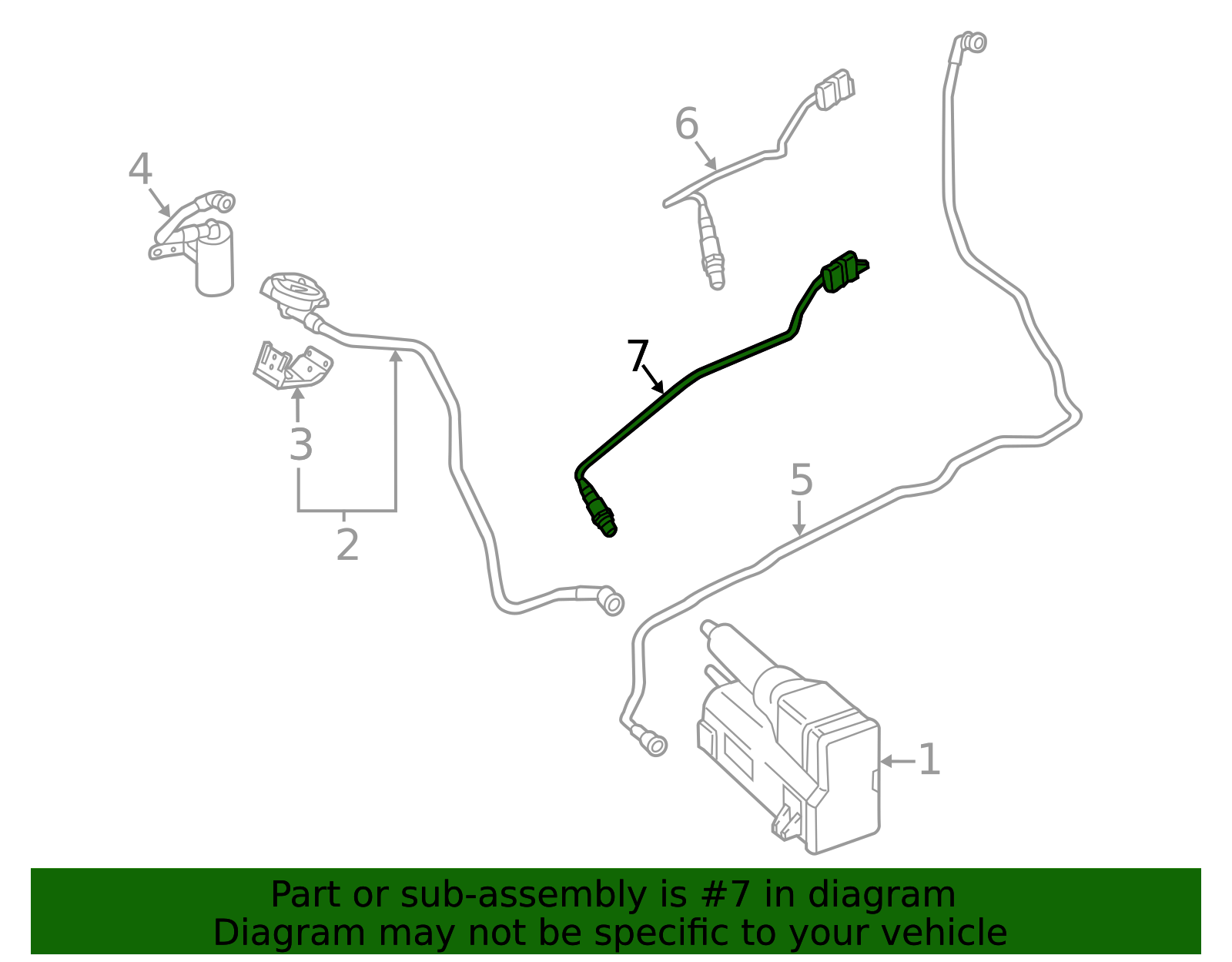 11788604889 - 2016-2023 BMW Oxygen Sensor (11-78-8-604-889