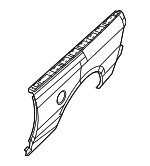 68365020AB - Body: Side Panel for Ram: 2500, 3500 Image