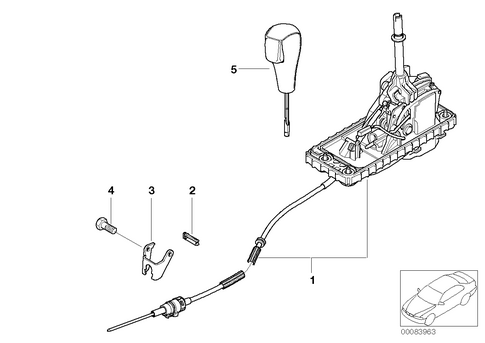 Gearshift Steptronic for 2003 Mini Cooper #0