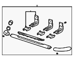 XL1Z16450CAD - Body: Running Board for Ford Image