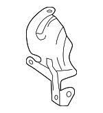 6K145787C - Engine: Shield for Volkswagen: Beetle, Jetta, Passat Image