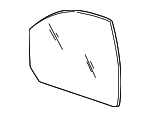 3F2Z1621411AA - Body: Door Glass for Ford: Freestar | Mercury: Monterey Image