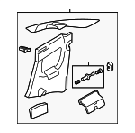 8N8867035EHKT - Body: Lower Quarter Trim for Audi: TT, TT Quattro Image