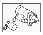 PY0118400 - Electrical: Starter for Mazda Image