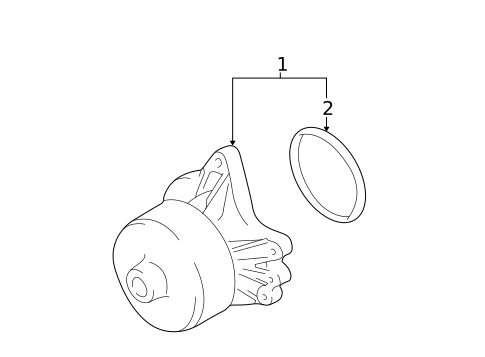 Water Pump for 2007 Pontiac Vibe #1