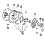 R4796467AE - Automatic Transmission 4 Speed: Transmission Pump Package for Mopar Image