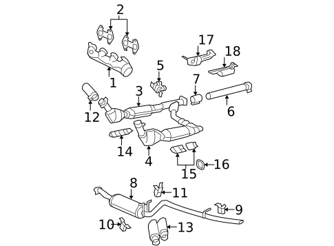 Catalytic Converter for 2008 Ford F-150 #0