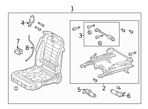 Tracks & Components for 2011 Lexus GS460 #0
