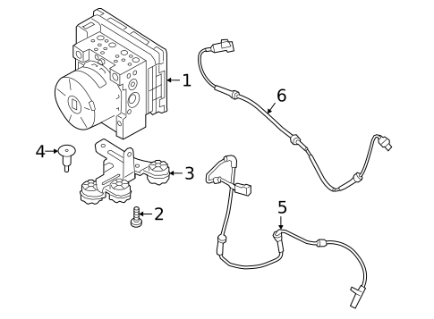 ABS Components for 2022 Land Rover Range Rover Evoque #0