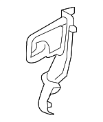 7286848020C0 - Body: Hinge Cover for Toyota Image