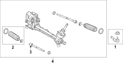 Steering Gear & Linkage for 2014 Ford Focus #1