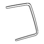 ZZP050810 - Body: Window Molding for Mazda: B2300, B2500, B3000, B4000 Image