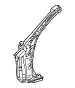 6110753902 - Body: Hinge Pillar for Lexus: IS250, IS350 Image