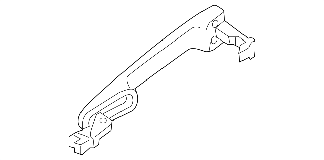 KD47-58-41XG-1K - Handle, Outside - 2016-2021 Mazda CX-3 | Mazda Swag