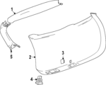 86559722 - : Side Gate Trim for Honda Image