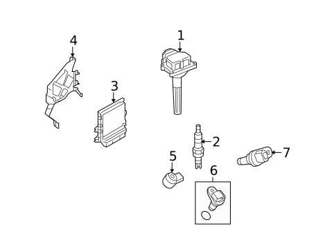 Powertrain Control for 2008 INFINITI G35 #0