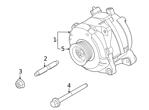 Alternator/Generator & Related Components for 2025 Ford Bronco #0