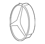 1648880160 - Body: Emblem Support for Mercedes-Benz Image