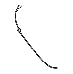 68193089AB - Electrical: Battery Ground Strap for SRT: Viper Image