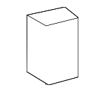 6182435020 - Body: Inner Pillar Pad for Lexus: GX460, GX470 Image