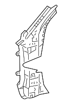 6110960901 - Body: Pillar Reinforced for Lexus: GX470 Image