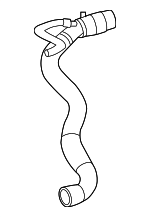 1657236040 - Belts &amp; Cooling: Radiator Coolant Hose for Toyota: RAV4 Image